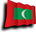 Flag of Maldives image [Wave]