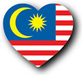 Flag of Malaysia image [Heart1]