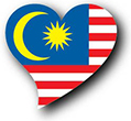 Flag of Malaysia image [Heart2]