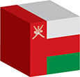 Flag of Oman image [Cube]