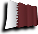 Flag of Qatar image [Wave]