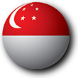 Flag of Singapire image [Hemisphere]