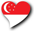 Flag of Singapire image [Heart2]