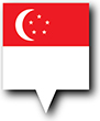 Flag of Singapire image [Pin]