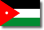 Flag of Jordan shadow image
