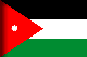 Flag of Jordan drop shadow image