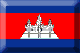 Flag of Cambodia emboss image