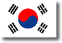 Flag of Korea shadow image
