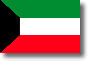 Flag of Kuwait shadow image