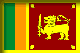 Flag of Sri Lanka drop shadow image