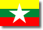 Flag of Myanmar shadow image