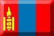 Flag of Mongolia emboss image