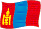 Flag of Mongolia flickering image