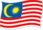Flag of Malaysia flickering image