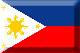 Flag of Philippines emboss image
