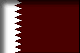 Flag of Qatar drop shadow image