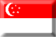 Flag of Singapire emboss image