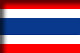 Flag of Thailand drop shadow image