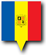 Flag of Andorra image [Pin]