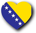 Flag of Bosnia and Herzegowina image [Heart1]