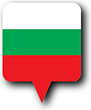 Flag of Bulgaria image [Round pin]