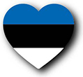 Flag of Estonia image [Heart1]