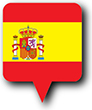 Flag of Spain image [Round pin]
