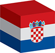 Flag of Croatia image [Cube]