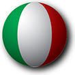 Flag of Italy image [Hemisphere]