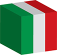 Flag of Italy image [Cube]