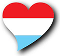 Flag of Luxembourg image [Heart2]