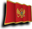 Flag of Montenegro image [Wave]