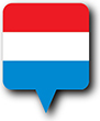 Flag of Netherlands image [Round pin]