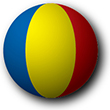 Flag of Romania image [Hemisphere]