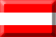 Flag of Austria emboss image