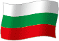 Flag of Bulgaria flickering gradation image