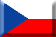 Flag of Czech Republic emboss image