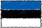 Flag of Estonia handwritten image