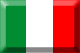 Flag of Italy emboss image