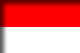 Flag of Monaco drop shadow image
