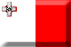 Flag of Malta emboss image
