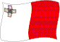 Flag of Malta flickering image