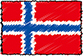 Flag of Norway handwritten image