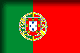 Flag of Portugal drop shadow image