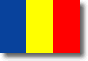 Flag of Romania shadow image