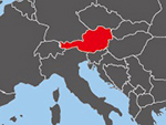 Location of Austria