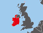 Location of Ireland