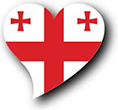 Flag of Georgia image [Heart2]