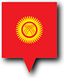 Flag of Kyrgyz Republic image [Pin]