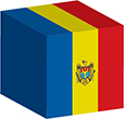 Flag of Moldova image [Cube]